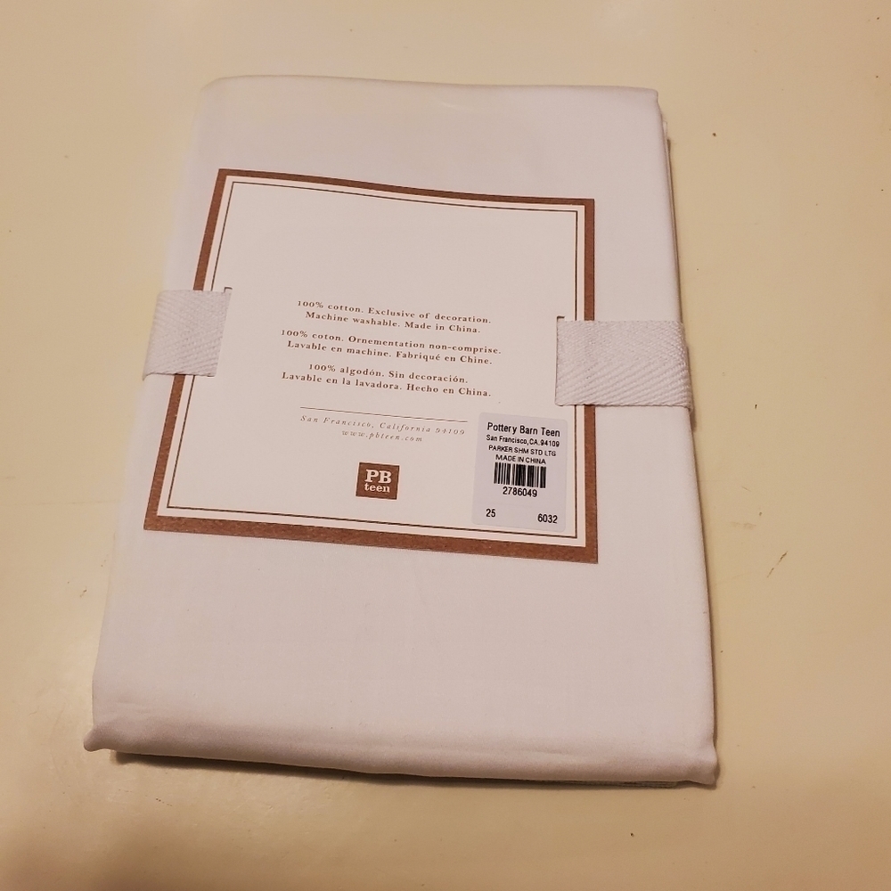 Pottery Barn Teen Parker Embroidered Sham - Picture 4 of 4